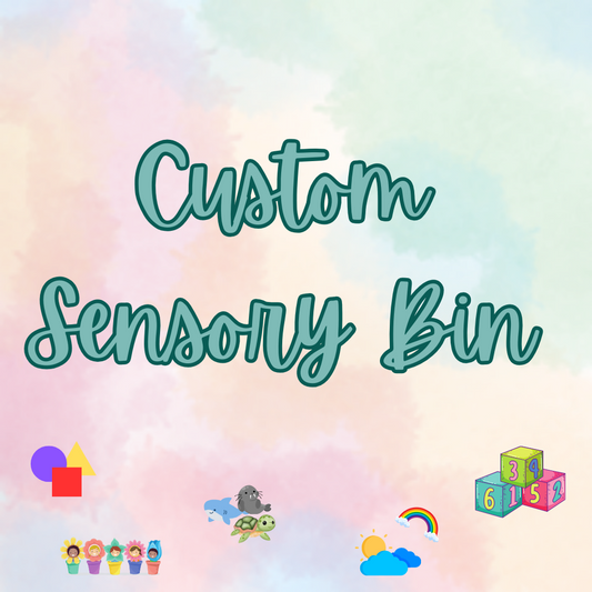 Custom Mini Sensory Bin