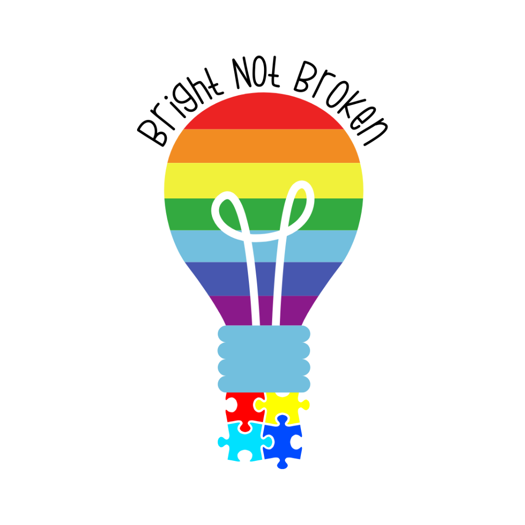 Bright Not Broken Sticker