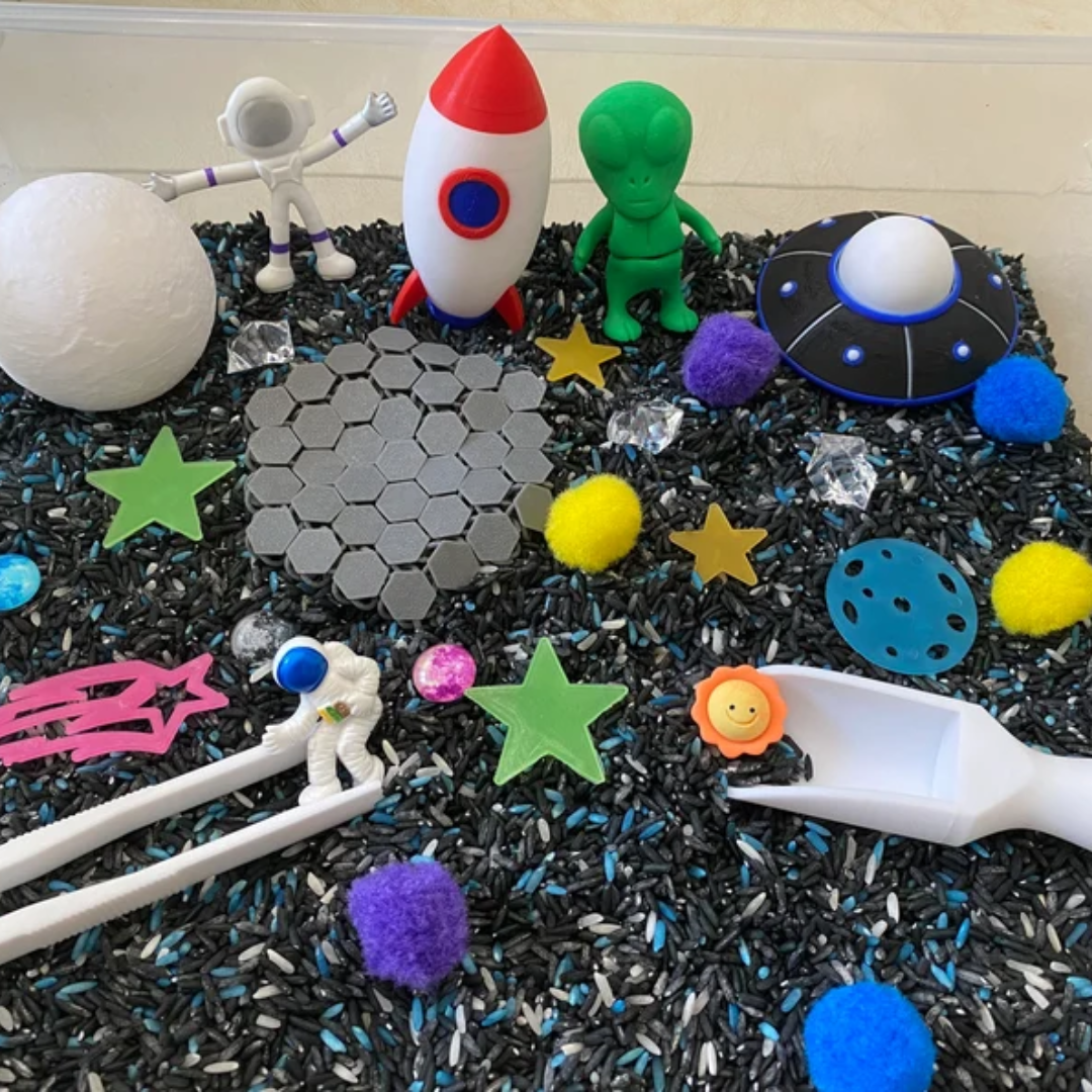 Space Adventure Sensory Bin