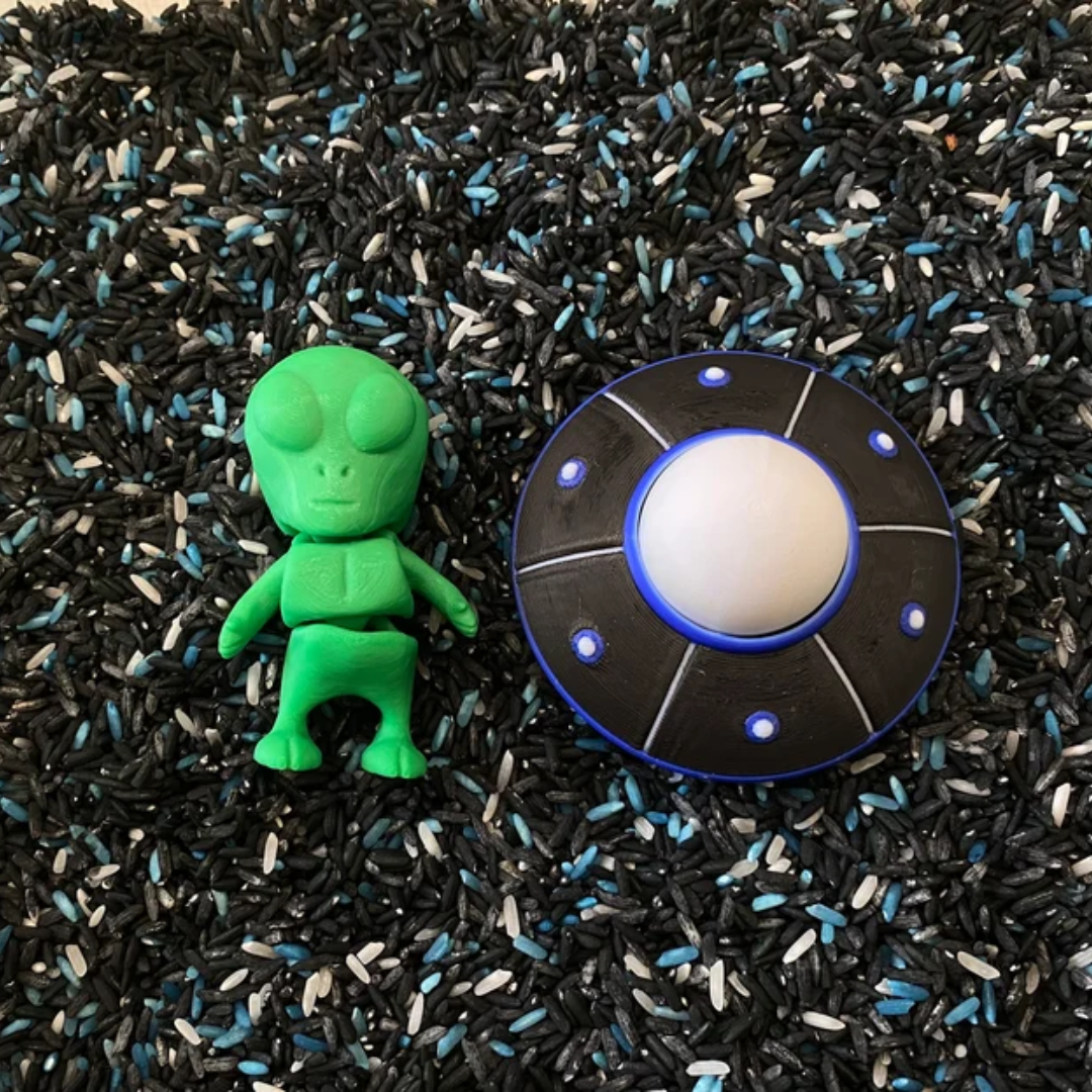 Space Adventure Sensory Bin