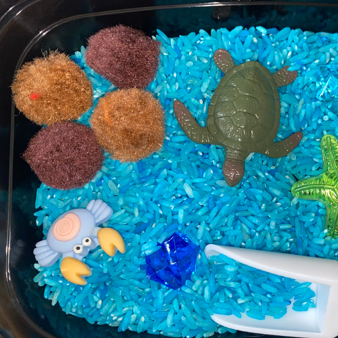 Under the Sea Mini Sensory Bin