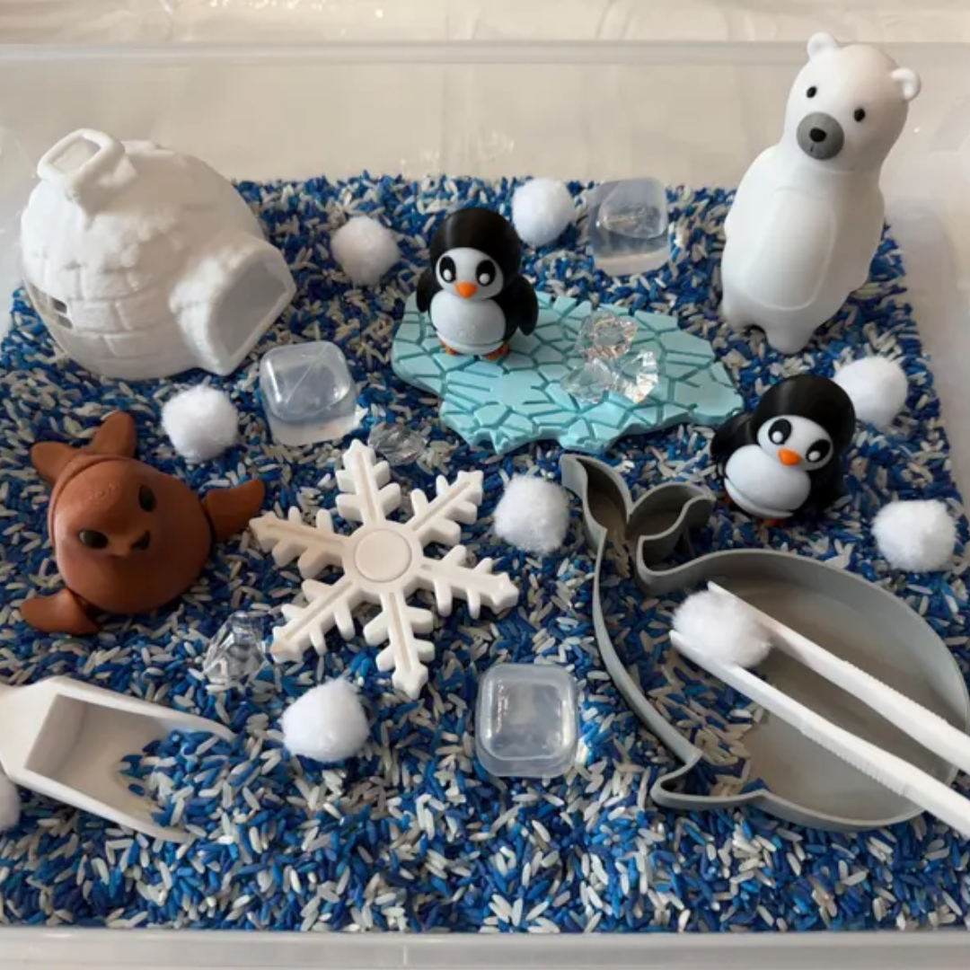 Arctic Adventure Sensory Bin