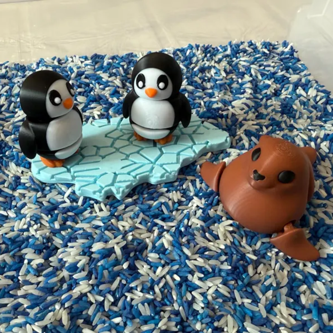 Arctic Adventure Sensory Bin