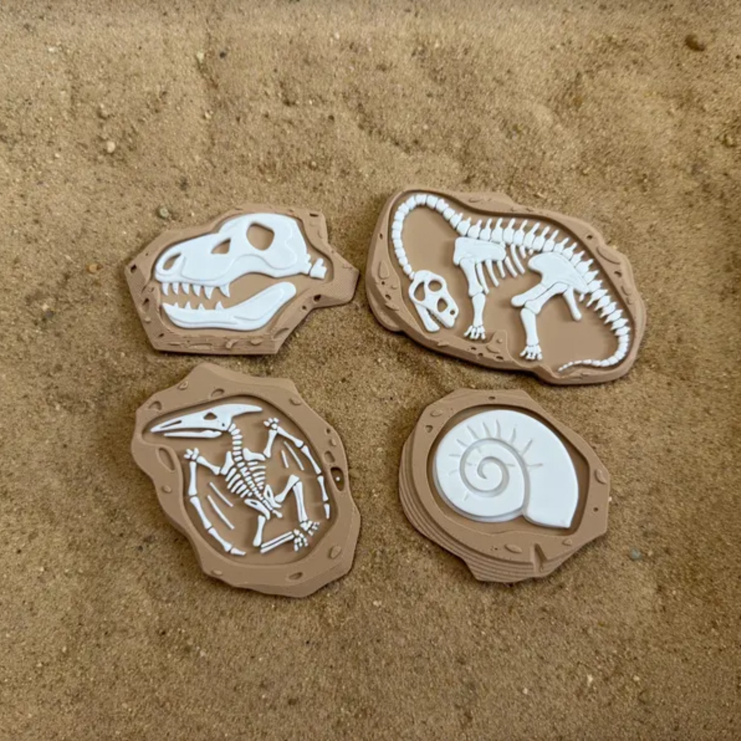 Dinosaur Fossil Dig Sensory Bin