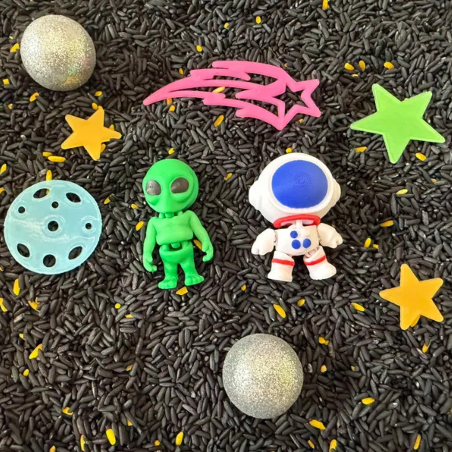 Outer Space Sensory Bin