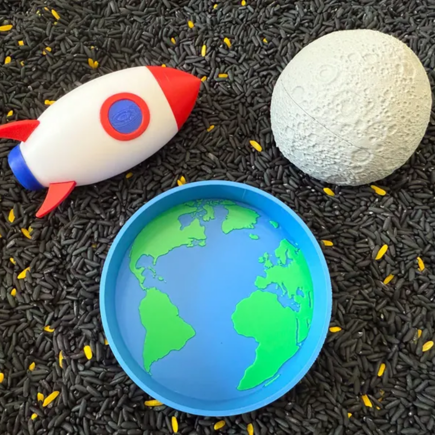Outer Space Sensory Bin