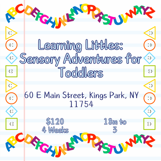 Learning Littles: Sensory Adventures for Toddlers at CFA
