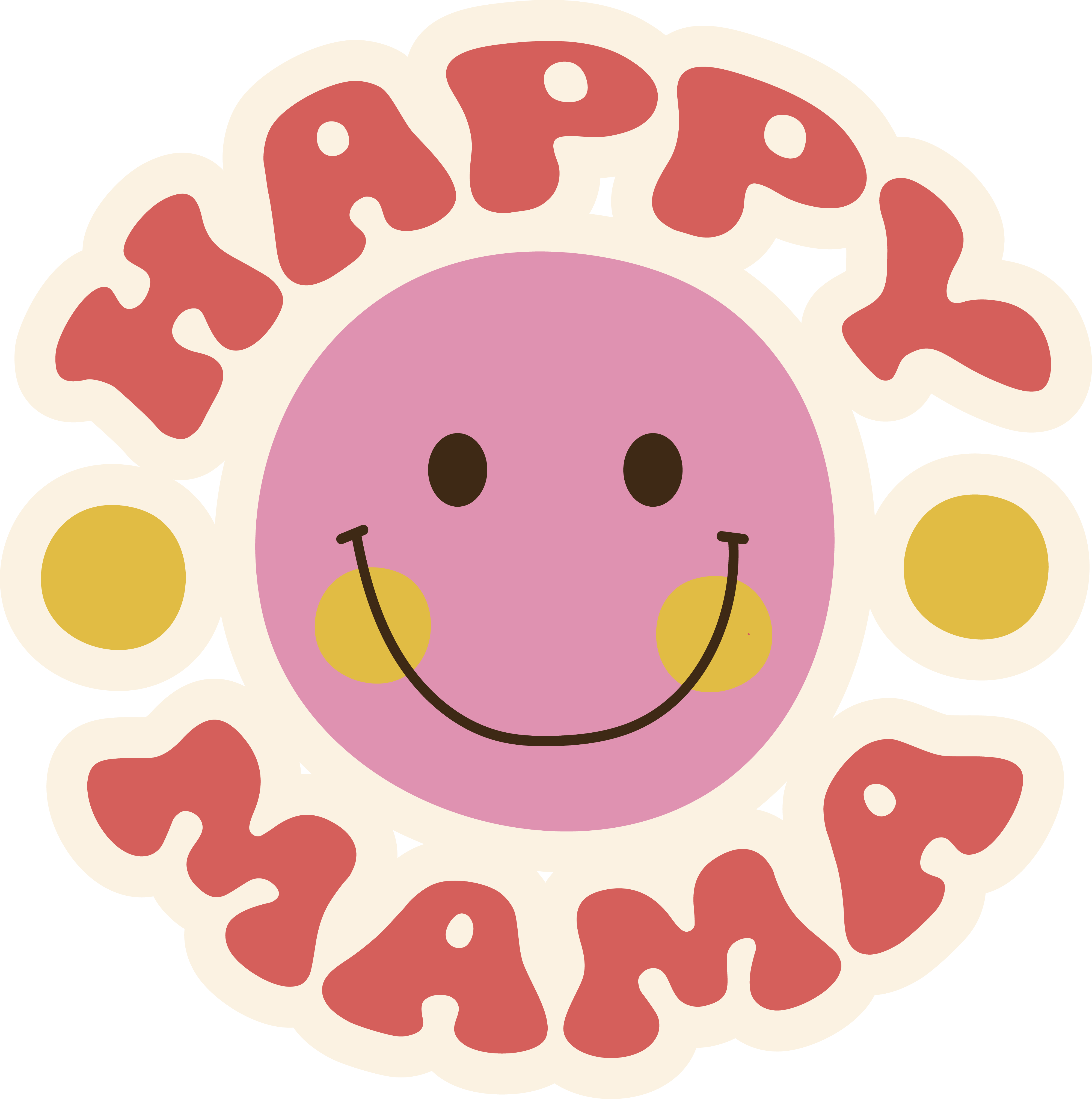 Happy Mama Sticker – Sensory With Savannah