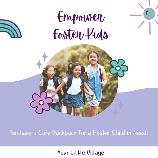 Care Backpack for a Foster Child in Need