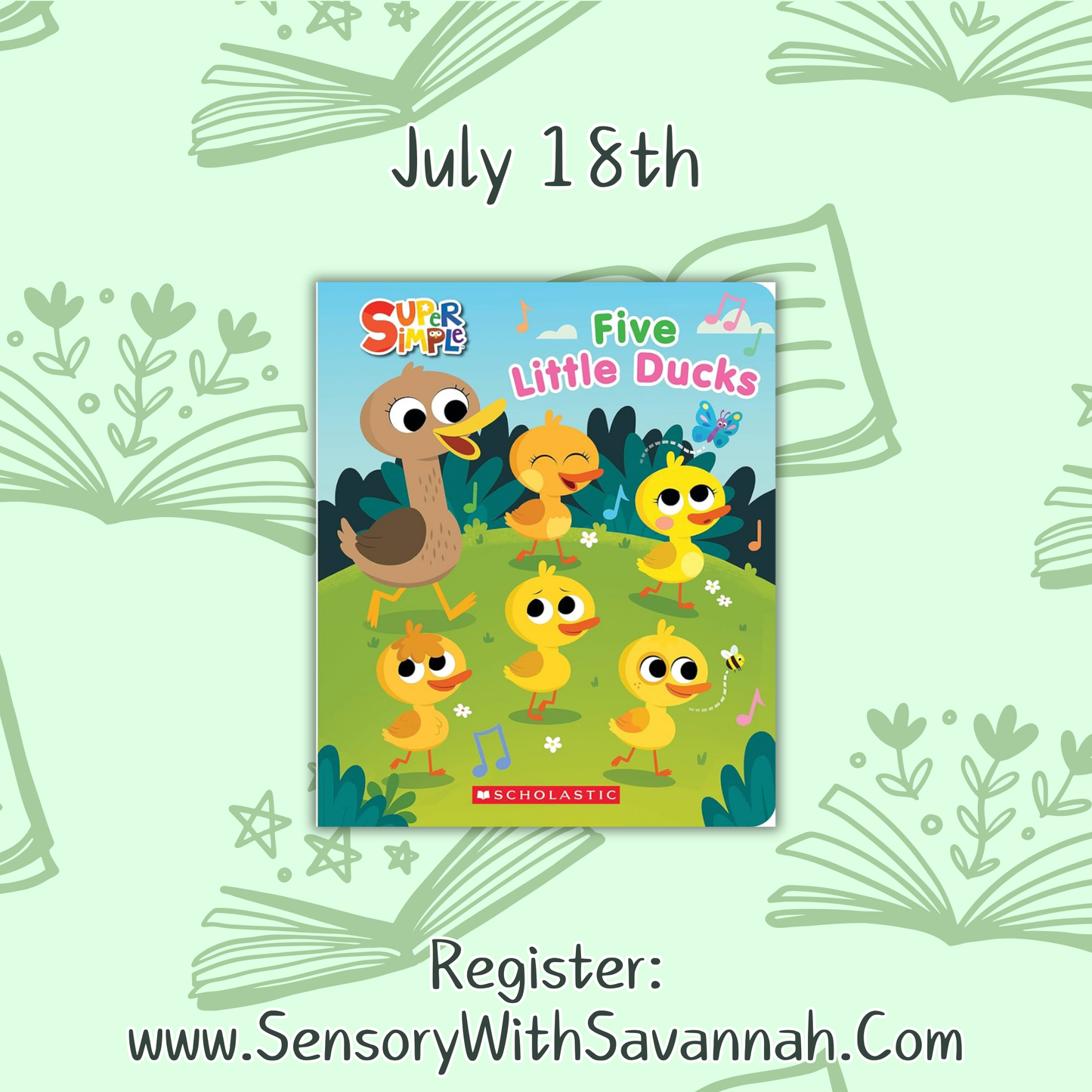 YLV Babies & Crawlers Book Club - Summer 2024