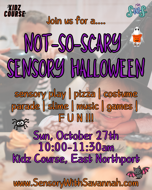 Not-So-Scary Sensory Halloween Party