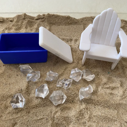 Beach Day Sensory Bin