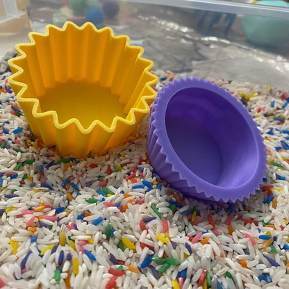 Montessori Birthday Sensory Bin