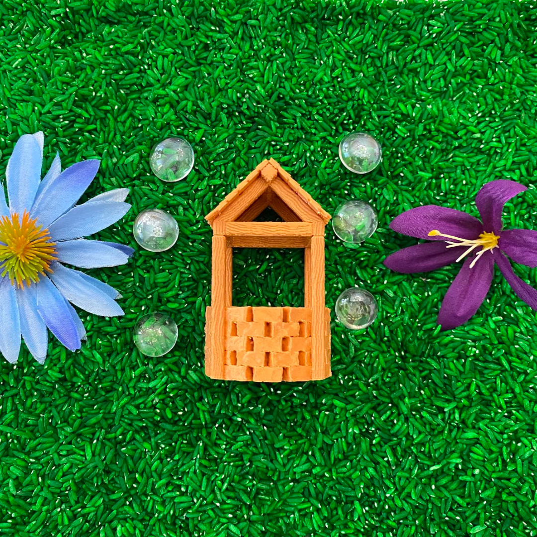 Montessori Fairy Flower Garden Sensory Bin