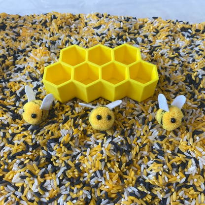 Spring Bee Sensory Bin