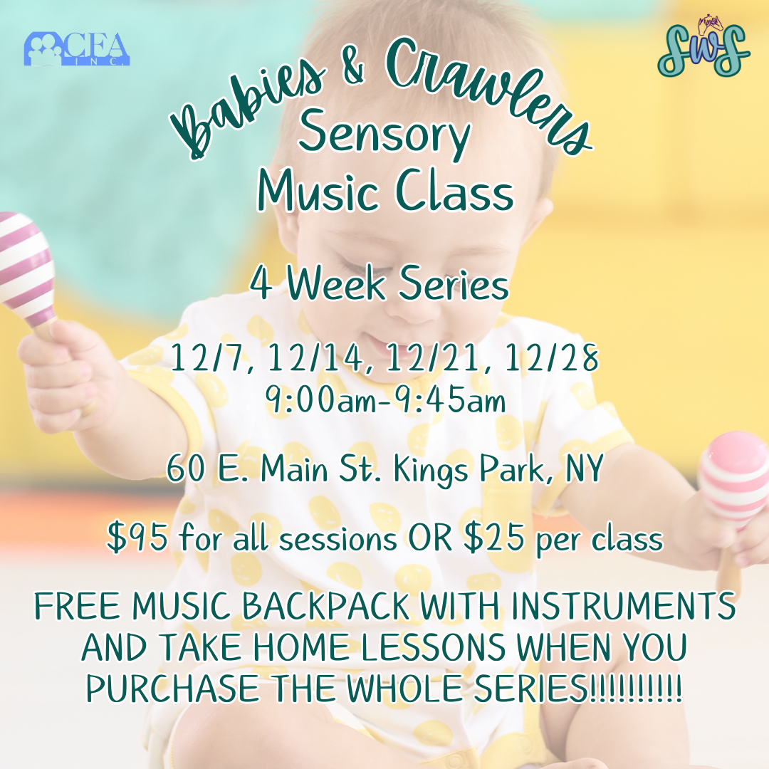 Babies & Crawlers Sensory Music Class - December