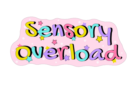 Sensory Overload Sticker