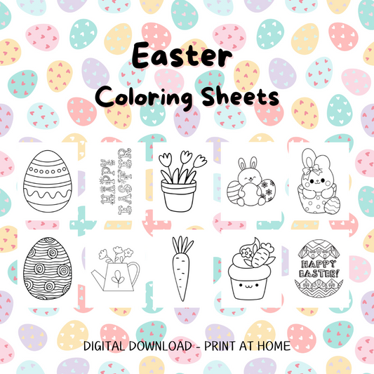 Easter Coloring Sheets