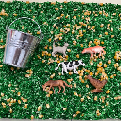 Farm Animal Sensory Bin