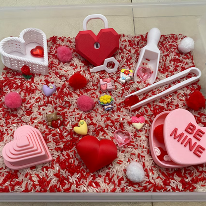 Valentine's Sensory Bin