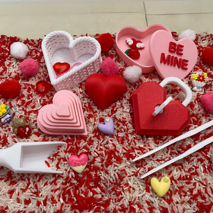 Valentine's Sensory Bin