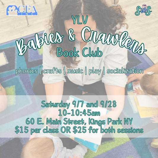 YLV Babies & Crawlers Book Club - September 2024