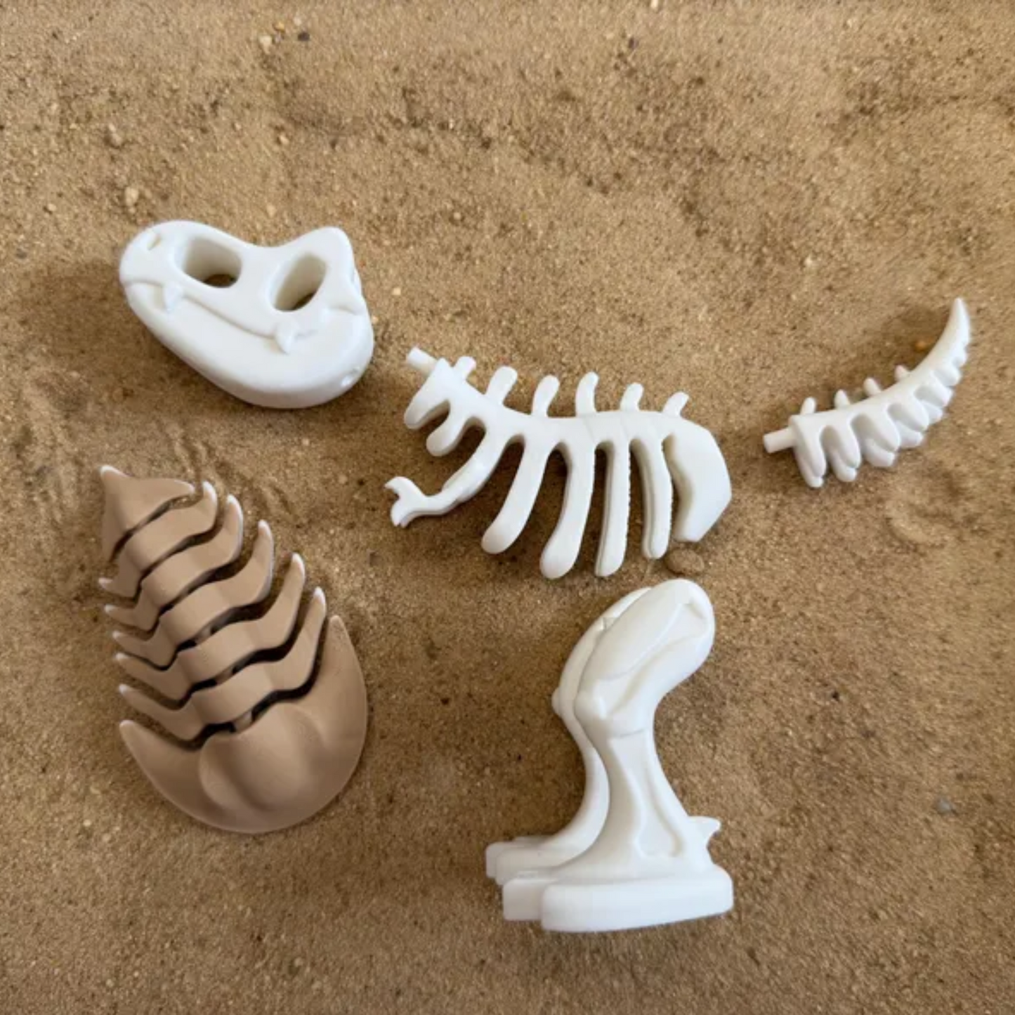 Dinosaur Fossil Dig Sensory Bin