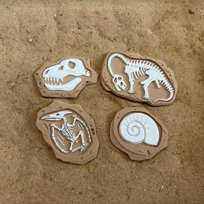 Dinosaur Fossil Dig Sensory Bin