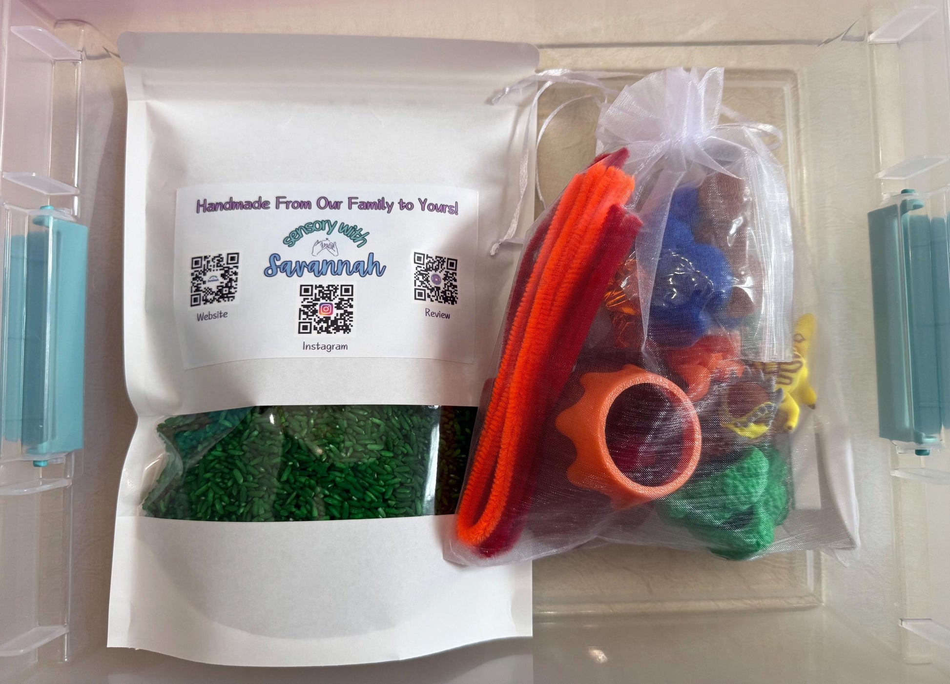 Dinosaur Adventure Sensory Bin – Montessori Jurassic Activity Kit | STEM Learning & Pretend Play Toy | Flisat Filler | Busy Bin