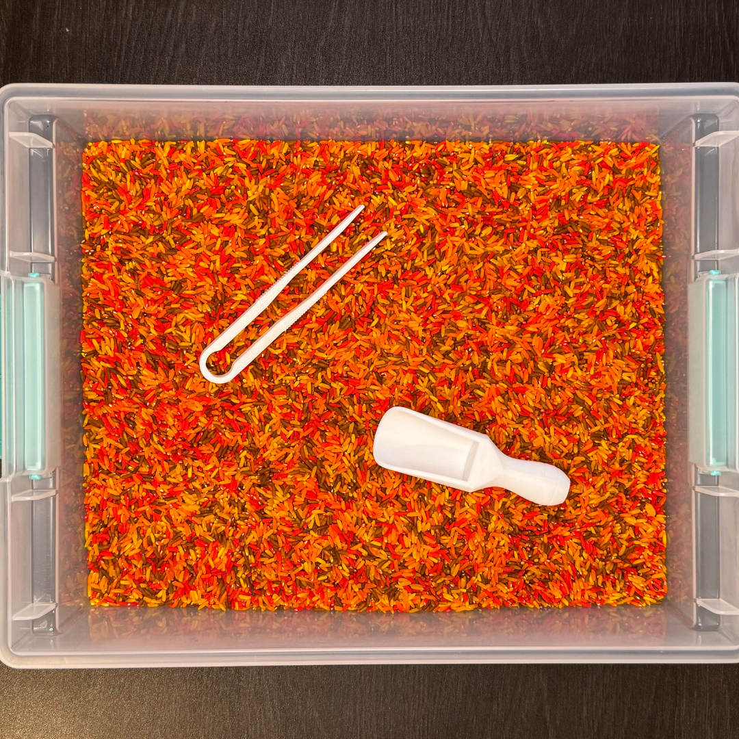 Fall Sensory Rice Filler (5 Cups)