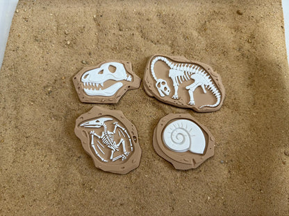 Dinosaur Fossil Dig Sensory Bin – Montessori Excavation Activity Kit for Kids | STEM Learning & Pretend Play
