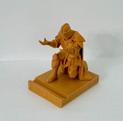Medieval Knight Pen Holder - Cool Desk Organizer & Office Decor Gift