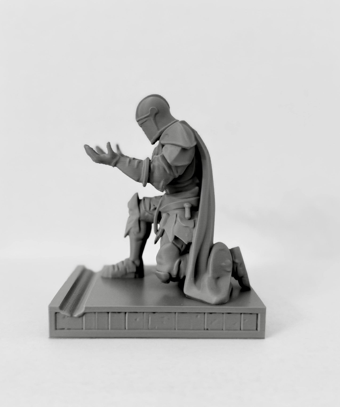 Medieval Knight Pen Holder - Cool Desk Organizer & Office Decor Gift