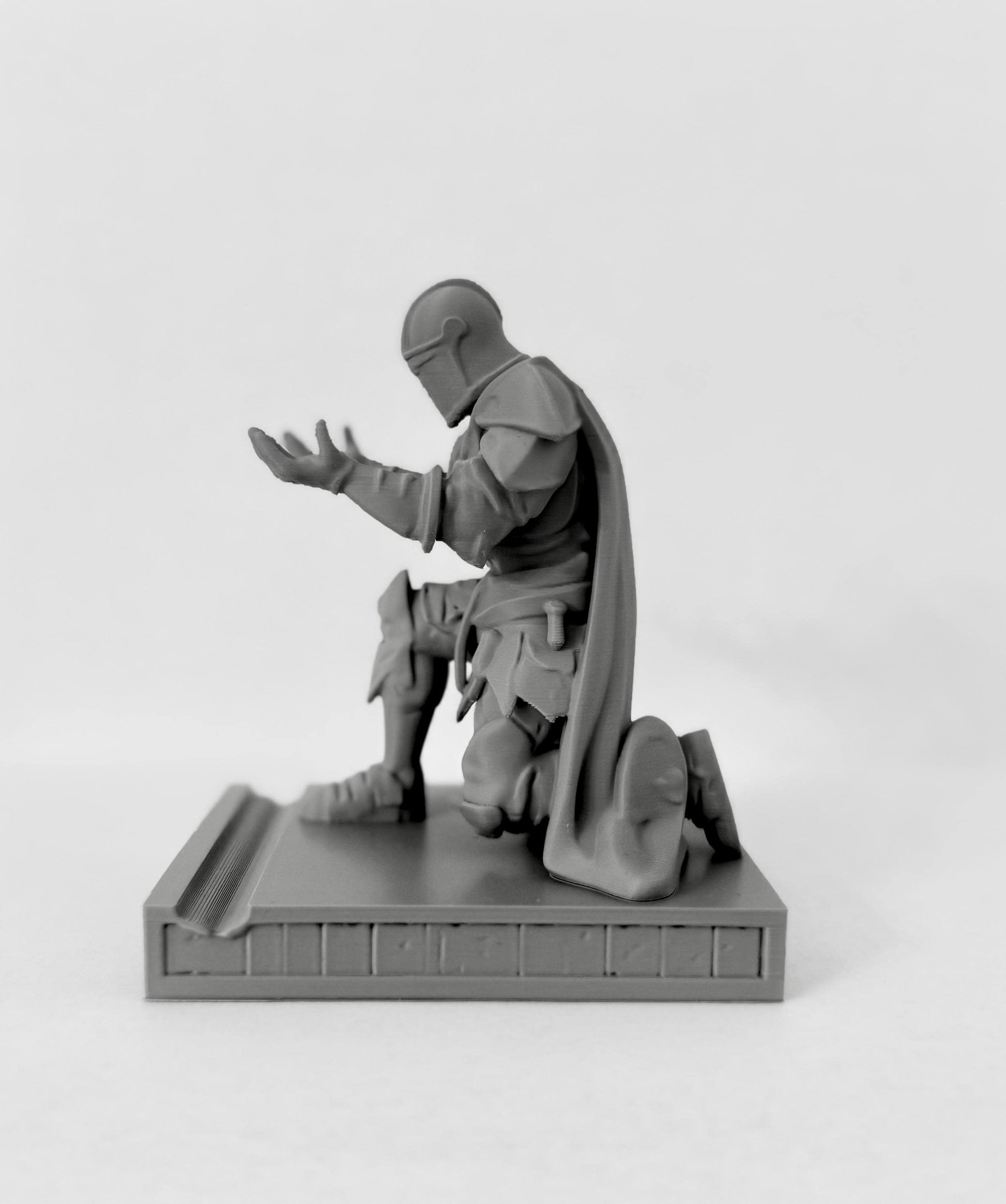 Medieval Knight Pen Holder - Cool Desk Organizer & Office Decor Gift