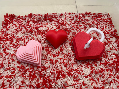 Montessori Valentine's Sensory Bin - Interactive Play Kit for Kids | Pretend Play | Flisat Filler | Busy Bin
