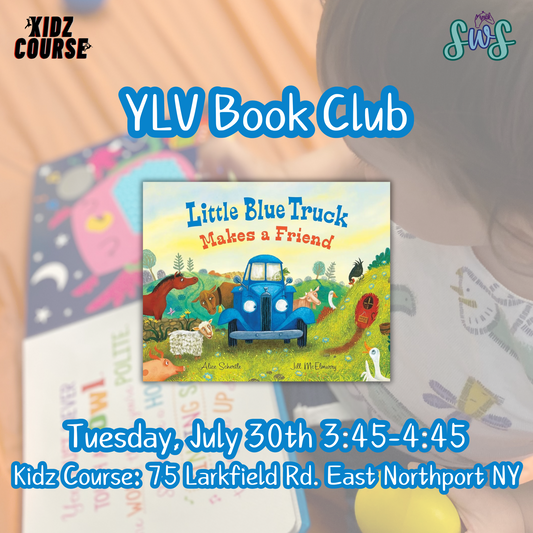 YLV Book Club - Little Blue Truck Makes a Friend